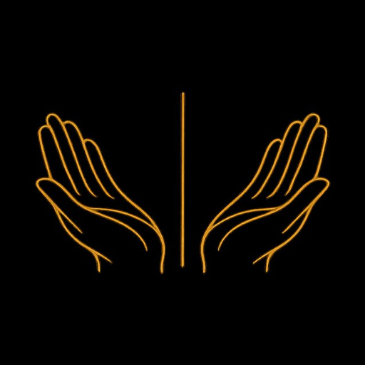 Open book with rays icon
